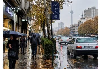 رگبار باران و رعد و برق در ۹ استان/ بارش برف در ارتفاعات برخی استان‌ها