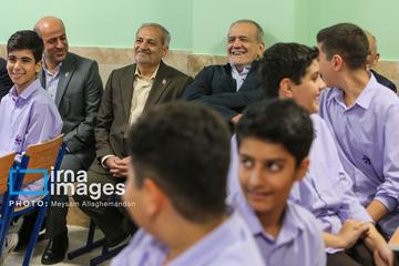 President Pezeshkian inaugurates educational projects in Tehran Province